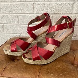 Charles David Wedge Sandal 8M